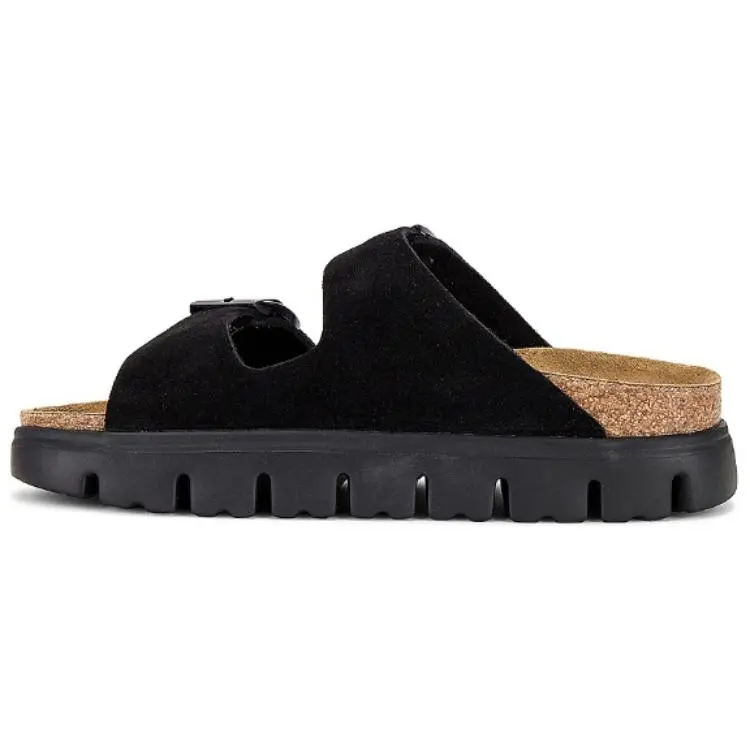 Birkenstock EVA Abrasion Resistant Slide Slippers 3cm Women's Black