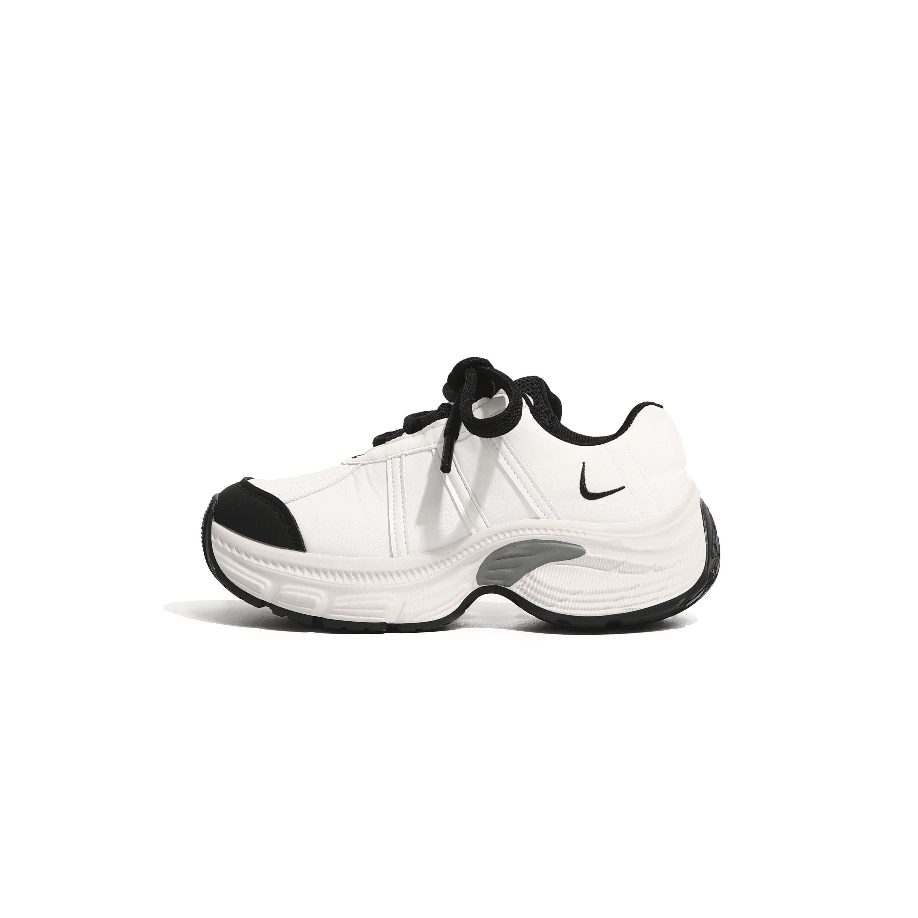 SHUXI Fabric Low top Chunky Sneakers Women's