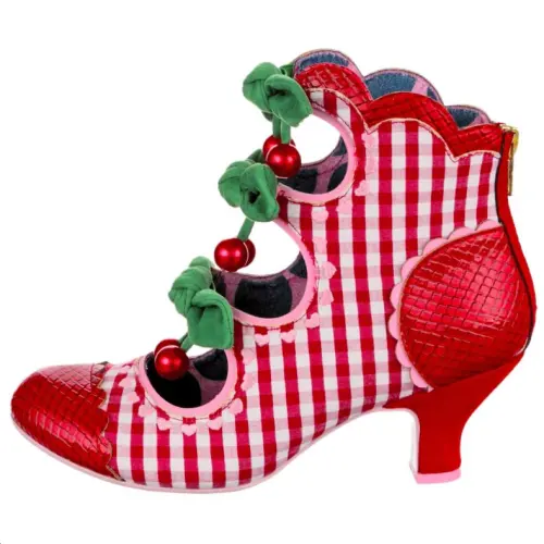 IRREGULAR CHOICE Pu High Heels 5.9cm Women's Red