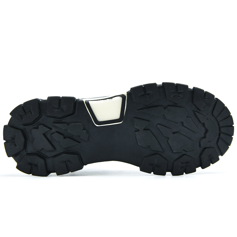 TRUEN Snow Boots Men's Black Gray White