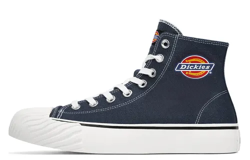 Dickies Canvas Shoes Unisex High Top Blue