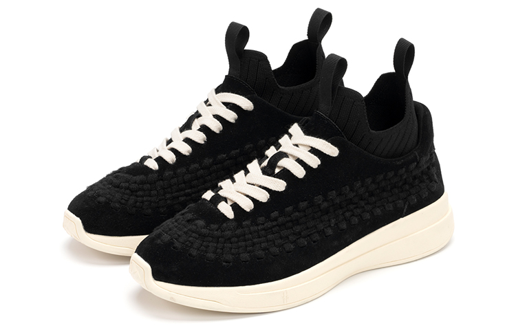 FOOT INDUSTRY Breathable Lightweight Rebound Breathable Lightweight Rebound Low top Running Shoes Unisex Black