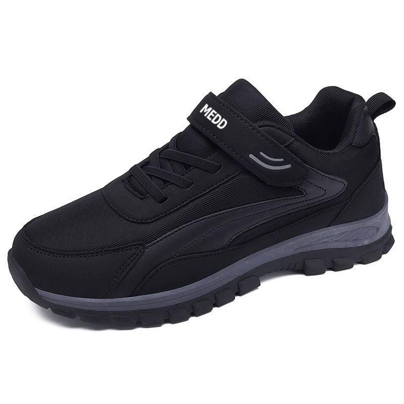 Medd Walking Shoes Unisex Low Top Black
