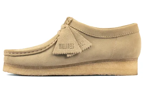 Clarks Originals Wallabee Boots 'Beige' Women's