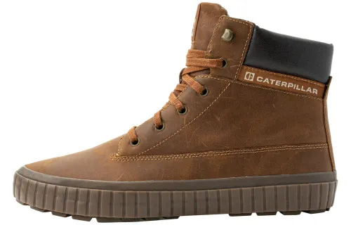 CAT Combat Boots Unisex Brown