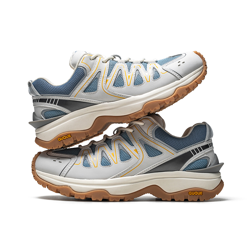 GUQUE Low top Hiking Shoes Unisex Gray