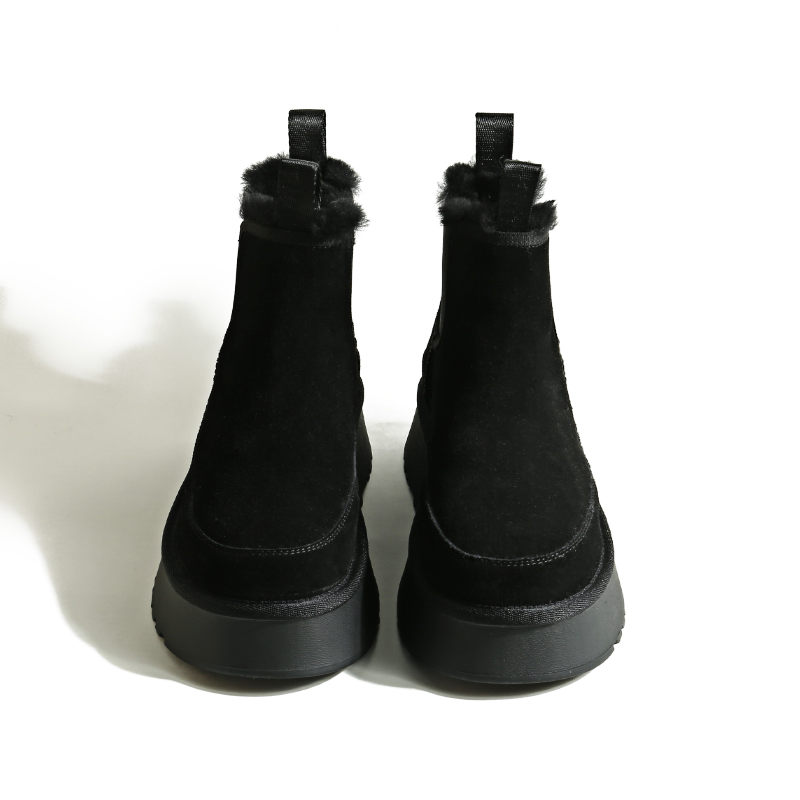CENTRAL&KITTY Cow Suede Thermal Height Increasing Slip Resistant Thermal Height Increasing Slip Resistant