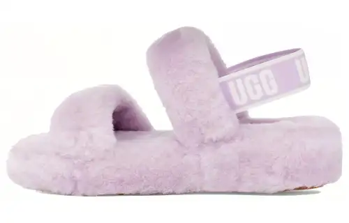 UGG Oh Yeah Thick Sole Sandals Purple Women's
