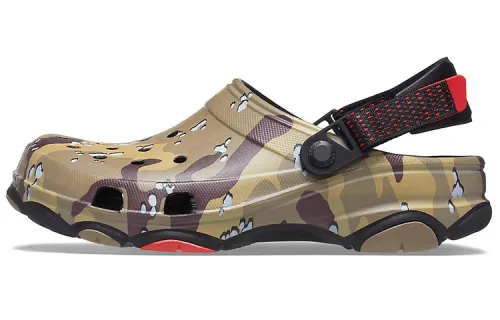 Crocs Classic Clog Desert Camouflage Beach Unisex Black Brown Sandals