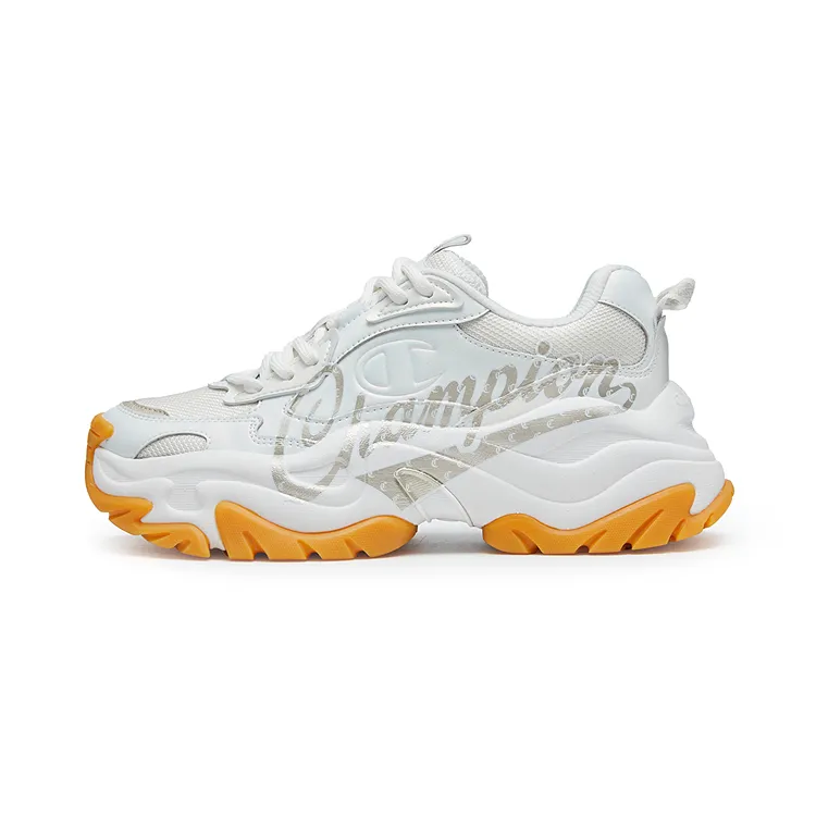 Champion Thousand Layer Shoes Low top Chunky Sneakers Women's Pearl White/Champagne Gold