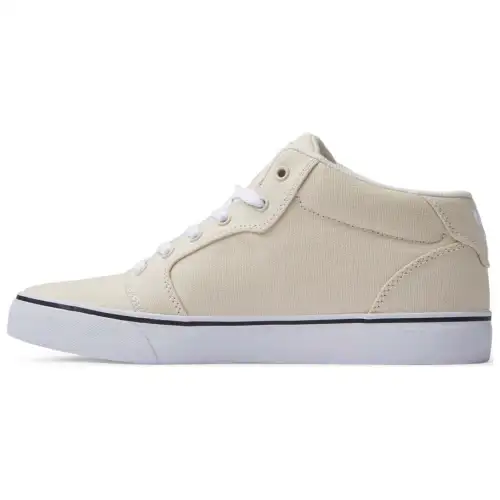 DC Shoes Abrasion Resistant Low top Skateboard Shoes Men's Cream