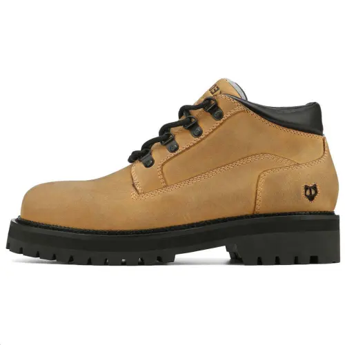 Naked Wolfe Broad Leather High top Casual Shoes Men's Yellow
