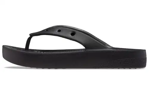 Crocs Classic Platform Flip 'Black' Women's