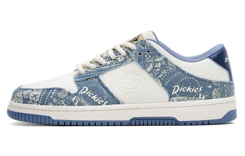 Dickies Low top Skateboard Shoes Women's White Blue