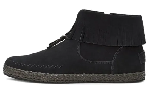 UGG Skateboard Shoes Women's Mid Top Black