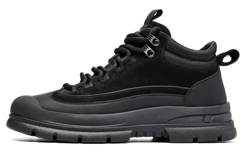 Qianbaidu C°BANNER thick-soled trendy short-length outdoor boots for men