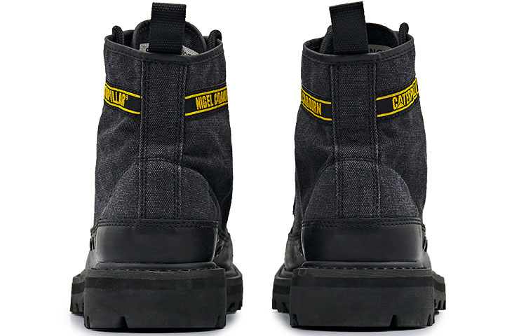Nigel Cabourn x CAT Slip Resistant Short Outdoor Boots Unisex Black