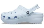 Crocs Classic Platform Clog EVA Clogs Women's White