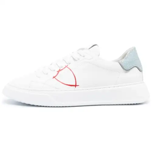 PHILIPPE MODEL Low top Skateboard Shoes Men's White
