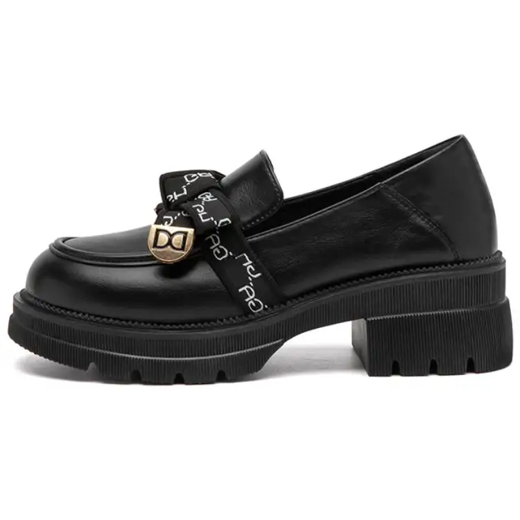 AGSDON Loafers 5.5cm Women's Black