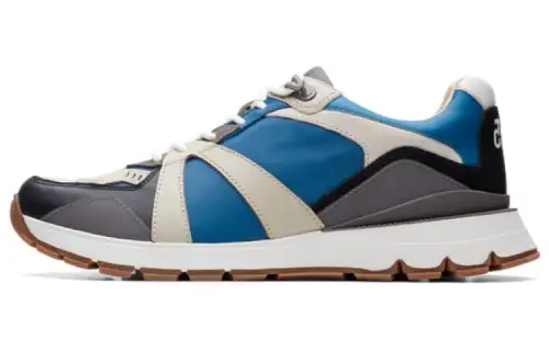 Clarks Low top Sports Casual Shoes Men's Blue Gray