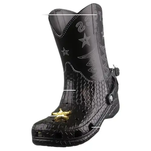 Crocs Ankle Boots Unisex Black