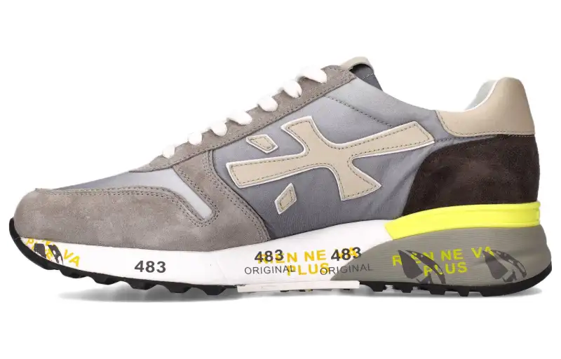 PREMIATA Mick Logo Patch Lace Up Sneakers