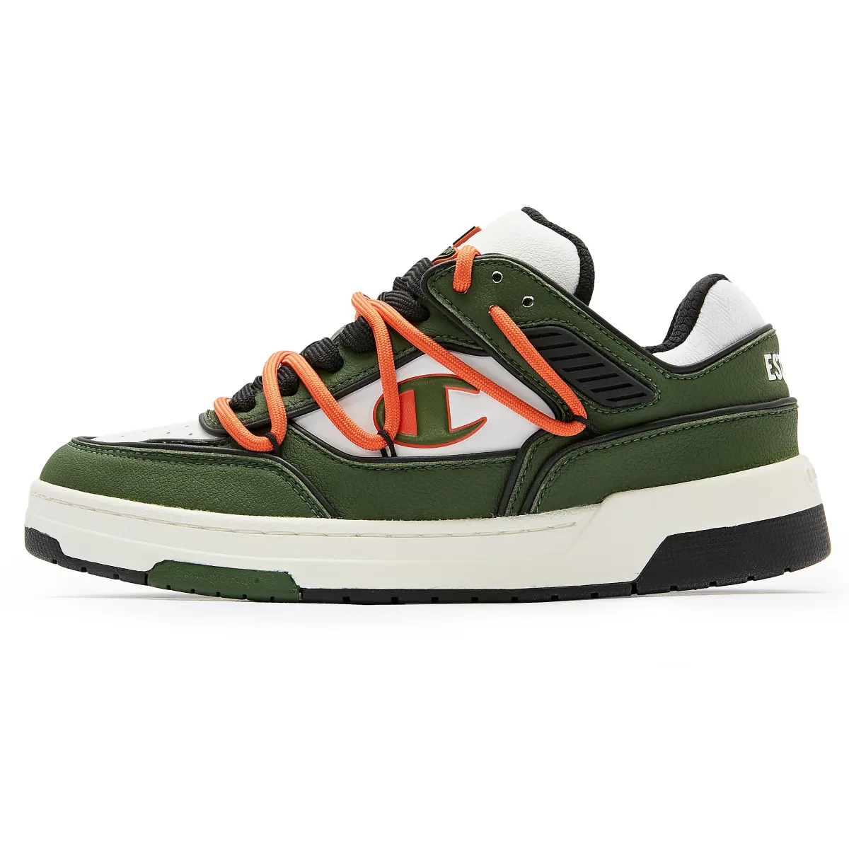 Champion Low top Skateboard Shoes Unisex Green White