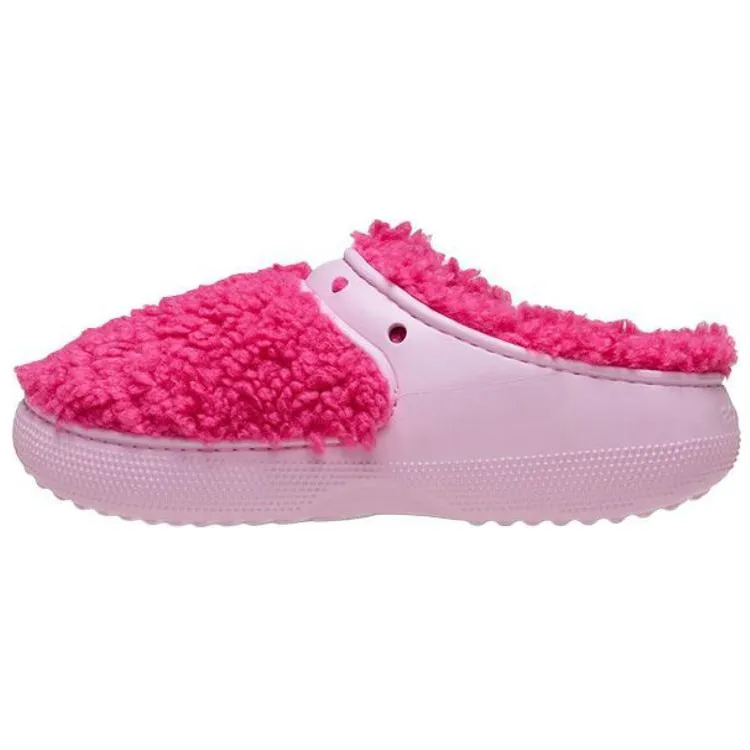 Crocs EVA Abrasion Resistant Abrasion Resistant Closed Toe Slippers Women's Pink