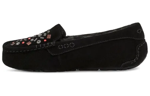 UGG Ansley Stud 2 Rivets Slip On Black Women's