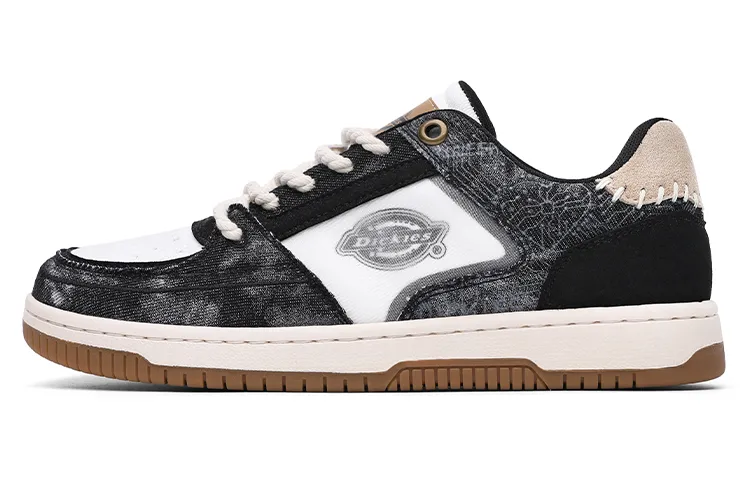 Dickies Patchwork Collection Low top Skateboard Shoes Men's Black