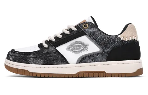 Dickies Patchwork Collection Low top Skateboard Shoes Men's Black