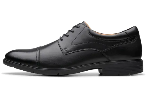 Clarks Cow Leather Dress Shoes Men's Black