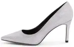 CHARLES&KEITH High Heels Women's Silvery White