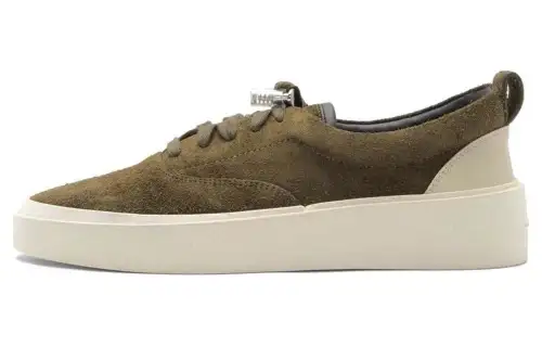 Fear of God 101 Lace Up Khaki Suede SSENSE Exclusive