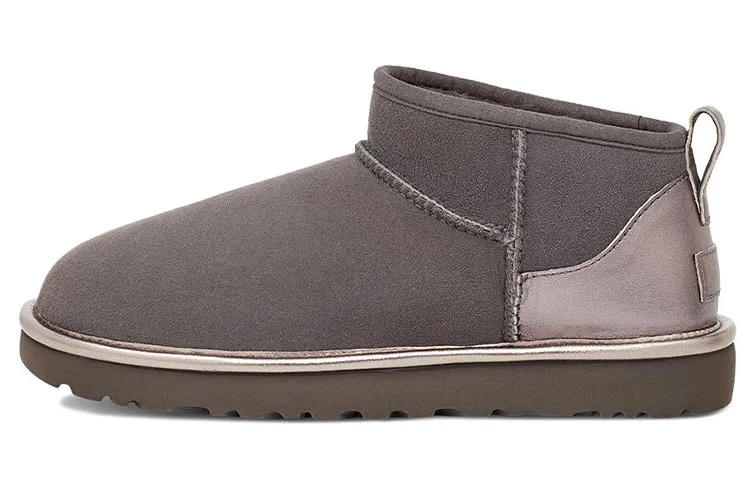 UGG Classic Ultra Mini Shine 'Charcoal' Women's