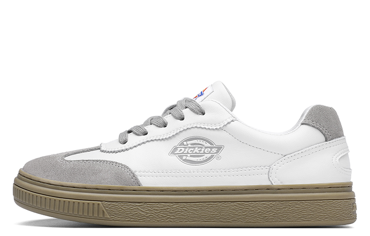Dickies Patchwork Collection Low top Skateboard Shoes Women's Beige Gray