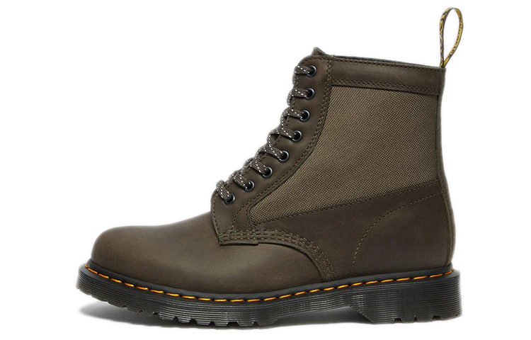 Dr. Martens Unisex 1460 Panel Combat Boots Grey