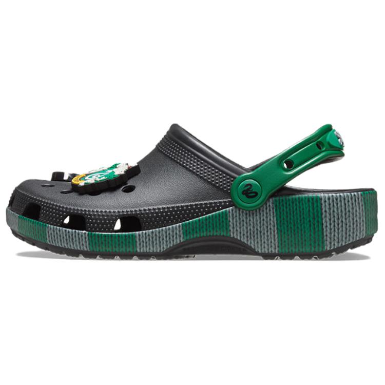 Сабо Crocs Crocs EVA (черно-зеленые)