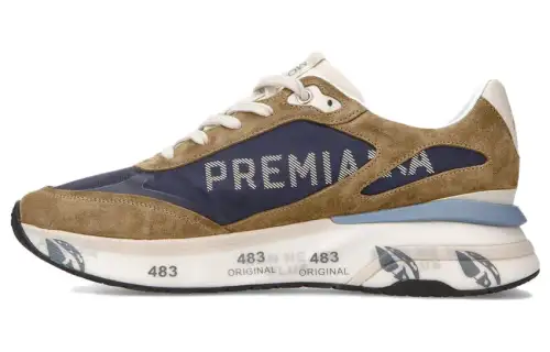 PREMIATA Nylon Low top Casual Shoes Men's Brown