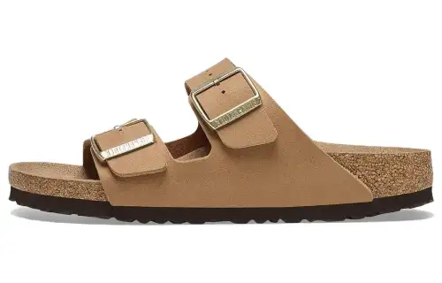 Birkenstock Slide Slippers Women's Light Brown Narrow