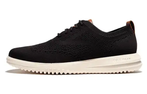 COLE HAAN Fabric Abrasion Resistant Low top Casual Shoes Men's Black