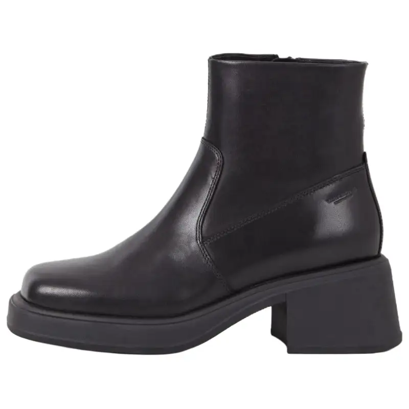 VAGABOND SHOEMAKERS Leather Ankle Boots 5.9cm Women's Black