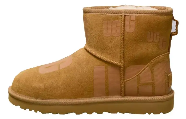 UGG Classic Mini Scatter Graphic 'Chestnut'