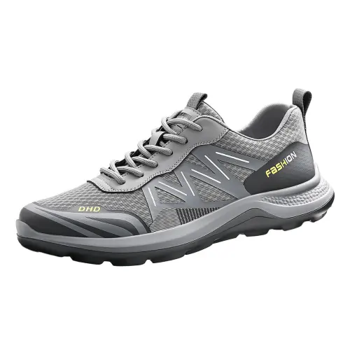 JANE HARLOW Breathable Low top Casual Shoes Men's Gray