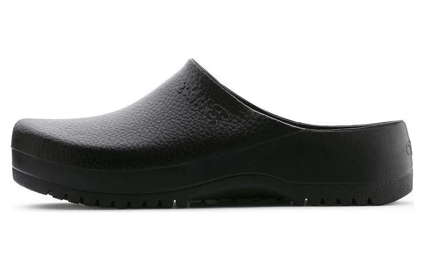 Birkenstock Closed Toe Slippers Unisex Black Regular
