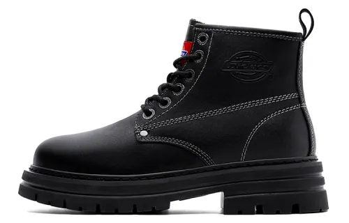 Dickies British Style Short Combat Boots Women's Black