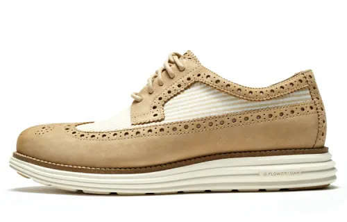 COLE HAAN Low top Casual Shoes Men's Ecru