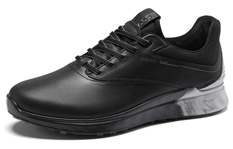 Ecco Golf S3 Cow Leather Comfortable And Breathable Low top Sports Casual Shoes Men’s Black