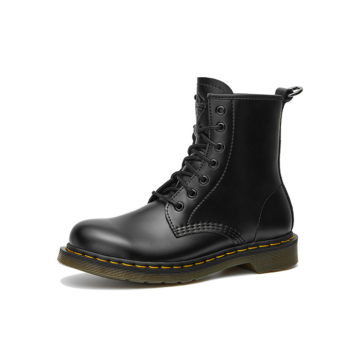 BEFFON Cow Split Leather 16cm Combat Boots Unisex
